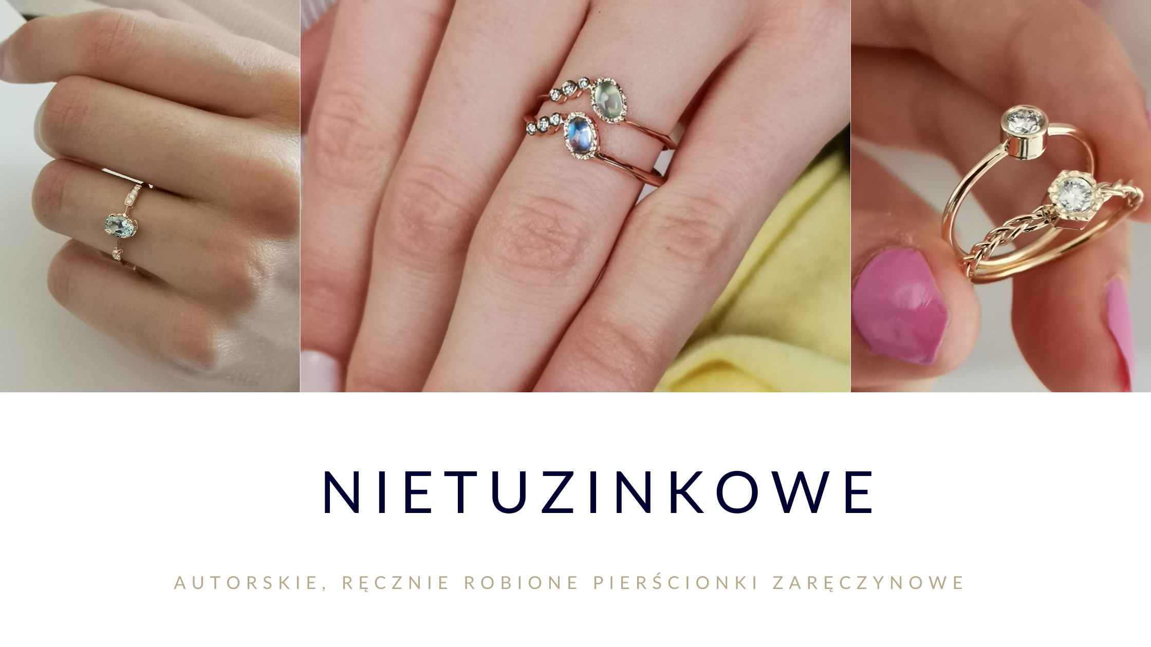 autorskie pierścionki zaręczynowe